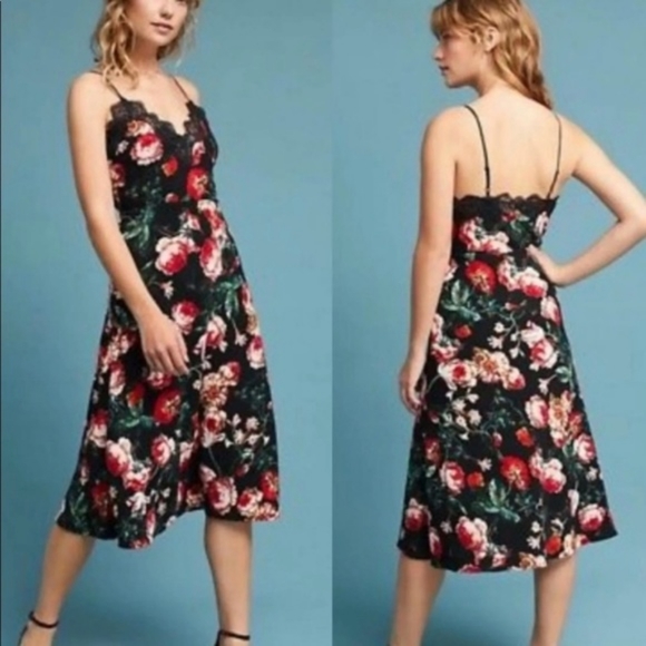 foxiedox Dresses & Skirts - Foxiedox Anthropologie Floral Dress NWT!